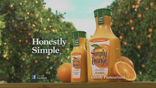 Simply Orange TV Commercial For Simply Orange