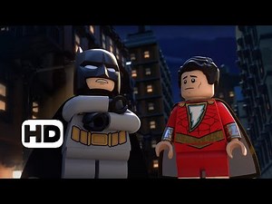 Lego DC: Shazam!: Magic and Monsters - SHAZAM AND BATMAN DIALOG SCENE (CLIP)