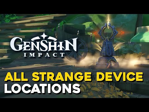 Genshin Impact All 8 Strange Device & Control Key Locations