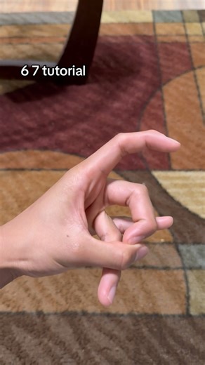 6 7 hand tutorial 🖐️ #shorts #viral