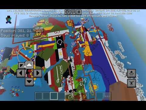 Minecraft | Country map showcase