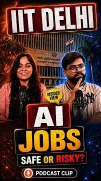 Will AI Replace Software Developers? IIT Delhi Student Explains the Future of CSE Jobs