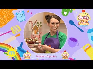 Milkshake! | Christmas Jen’s Jolly Bakes | Reindeer Cupcakes