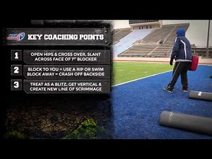 Defensive Line Drill: Long Stick Drill: Gary Salgado