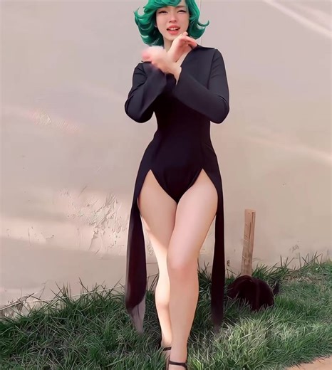 Perdonen por el encuadre, al parecer asi se generó... #onepunchman #tatsumaki #tatsumaki video cosplay #onepunchmanedit #cosplay