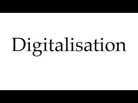 How to Pronounce Digitalisation