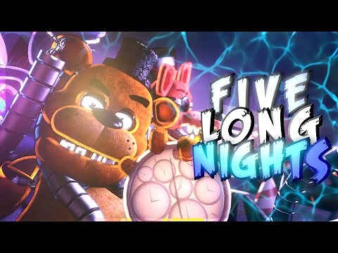 [FNAF-SFM-COLLAB] Five Long Nights by JT music