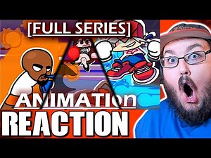 [FULL SERIES] Matt vs Boyfriend Boxing Fight (Friday Night Funkin' Animation) REACTION!!!