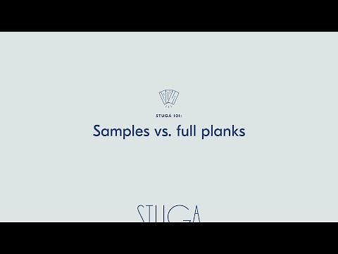 Stuga 101: Flooring Samples vs. Full Planks
