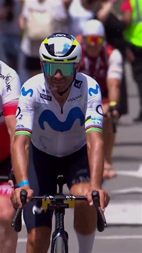 VALVERDE AND ARIZMENDI CROSS THE QUEBRANTAHUESOS FINISH LINE TOGETHER