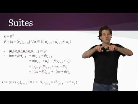 Sous-espaces Vectoriels