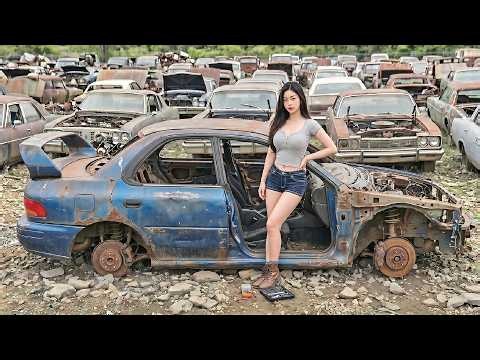 Abandoned Subaru WRX STI Restoration - Barn Find JDM Engine Rebuild