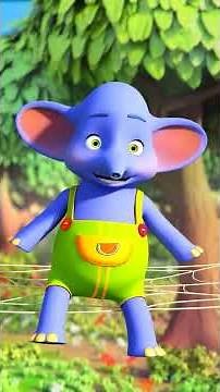 🐘Ek Mota Hathi | एक मोटा हाथी Hindi Rhymes for Kids | Fun For Kids - LooLoo Kids Hindi