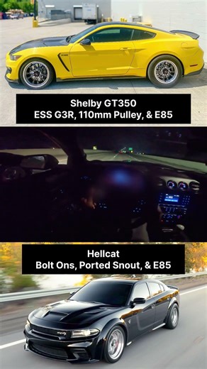 ESS "G3R" Supercharged Shelby GT350 🆚 FBO E85 Hellcat
