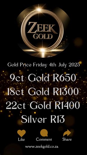 Current Gold and Silver Prices for July 4, 2025