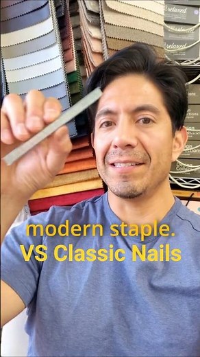 Why Did Upholstery Switch To Staples?