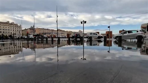 Vidéo. Inondations à Marseille après de fortes pluies