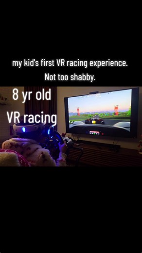 8-Year-Old VR Racing Experience on PS4 | Drive Club Gameplay