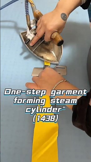 One-step garment forming steam cylinder.(1438)