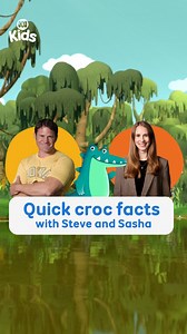 4.7K views · 31 reactions | Aussies love crocodiles, but how much do we actually know about them? 樂 Biologist Steve Backshall joins Sasha from ABC Kids to answer some questions about crocs. Catch Steve on Croc Watch, available now on ABC iview! | ABC Kids Community | Facebook