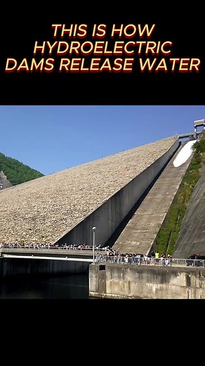 how are Hydroelectric Dams release water #viral #foryou #fypシ゚viral #how #dam #water #open #release