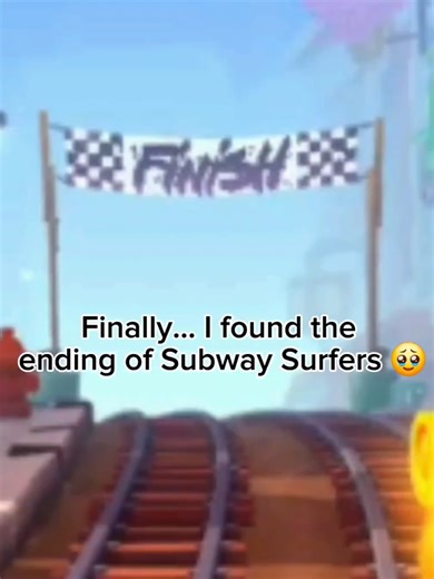 I did it, guys!!! ✊🏻 Here's how Subway Surfers ends 🫡 #subwaysurfers #subwaysurferscity #gameplay #finally