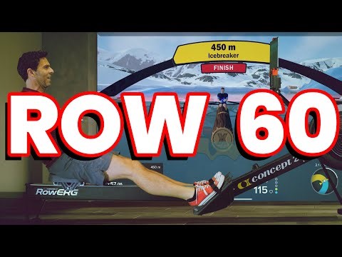 60 Minute RowAlong Indoor Rowing Workout (Nice and Easy)