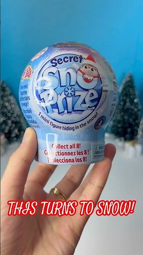 This Toy Turns Water Into Snow ❄️ | Elf on the Shelf Secret Snow Prize