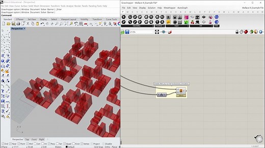 【Grasshopper插件】Wallacei - Wallacei X_ Visualising Exported Solutions