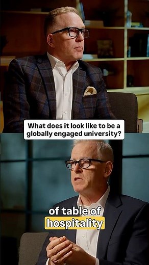 A globally engaged university🌎| Watch the interview with#trinitywesternuniversity 6th President