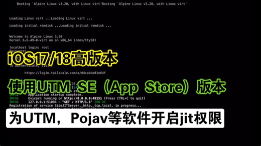【教程】iOS18使用UTMSE为iOS设备各类软件开启JIT权限