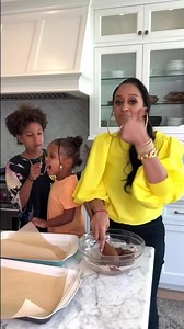 You guys already know I’m a foodie, and so are my kids! We love cooking together using recipes from my Quick Fix Kitchen cookbook - especially when it’s EASY! (Moms, am I right??) Anyways, you have to try these cookies - they’re so fast and so easy and SO good. Link in the bio to get the recipe and if you’re loving my cookware, it’s from my Spice by Tia Mowry line! 😉 | Tia Mowry