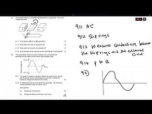 Grade 12 | Physical sciences P1 | Electrodynamics