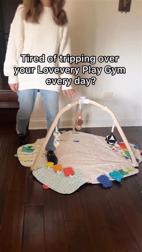 InnovoVision Designs | Wish your @lovevery Play Gym could fold flat for quick, hassle-free storage? Meet the Lovevery Play Gym Fold & Store Connector—a simple... | Instagram