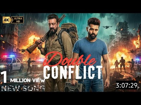 DOUBLE CONFLICT | Ram Pothineni, Sanjay Dutt | 2026 Hindi Dubbed South Action Crime Thriller