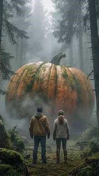 Giant Pumpkin House Build (ASMR Sounds) 🎃 #building #satisfying #asmr #asmrbuilding #movie #survival