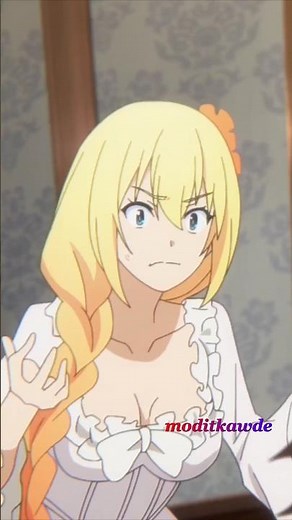 🤣 Kazuma's fantasy were Right. Konosuba 3. #animeshorts