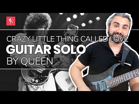 🎸Crazy Little Thing Called Love Solo Guitar Lesson - How To Play This Queen Solo