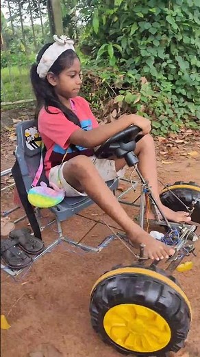 Homemade Go-Kart First Test Run! 😱🔥