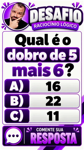 85% erra fácil | Muita gente vai errar #raciociniologico