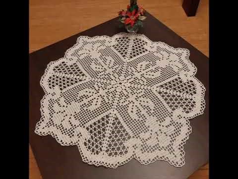 Crochet Lacy table runner|Designs and ideas#crochetpatterns #crochetdesigns #handmade