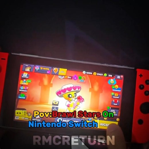 Brawl Stars On Nintendo Switch İs Crazy!😱🔥#brawlstars #supercell #viral #fyp #edit #nintendoswitch