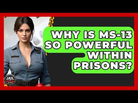 Why Is MS-13 So Powerful Within Prisons? - Jail & Prison Insider