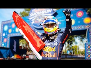 Checo Pérez a toda velocidad por Guadalajara en Red Bull Show Run 2022 🇲🇽