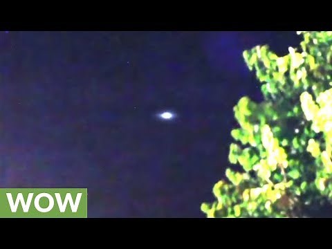 UFO and alien captured on camera in Airasca, Italy