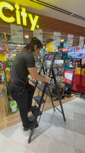 🔩 Introducing the HardwareCity Heavy Duty Thin Profile Compact Ladder 🔧 Looking for a reliable ladder that doesn’t take up space? Meet our Heavy Duty Compact Ladder – designed for strength, space-saving, and everyday convenience. ✅ Load Capacity: Up to 150KG ✅ Ultra-Thin Folded Thickness: Less than 2 inches ✅ Lightweight yet Durable ✅ Sturdy & Compact Design ✅ Easy to Store, Easy to Use ✅ Perfect for both Home & Work Use Whether you’re reaching high cabinets or tackling work-at-height tasks, t