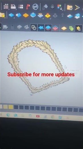 Mirror Frame Design 2026 | CNC DESIGN CENTER #artcam2018