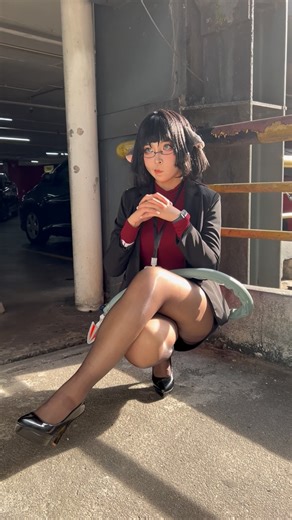 Nekoneko JX on Instagram: "作为卧底……最重要是拥有…高跟鞋驾驶证吧…？ 又又又出了一下简杜鼠鼠 As an undercover agent… the most important thing is… having a high-heels driving license, right…? Popped out as Jane Doe  again (yes, again and again)! #zzzcosplay #zenlesszonezero #janedoecosplay #zenlesszonezerocosplay"