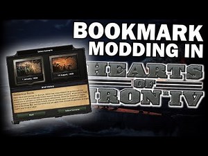 HOI4 Modding | How to make Custom Start Dates/Bookmarks