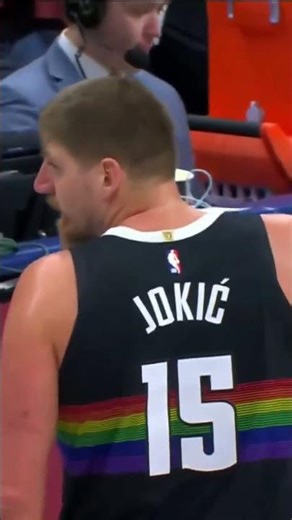 Jokić Hits the HUGE Clutch Three… Crowd Loses It! 🤯🔥 #NBA #Jokic #jokicmvp #nbanation